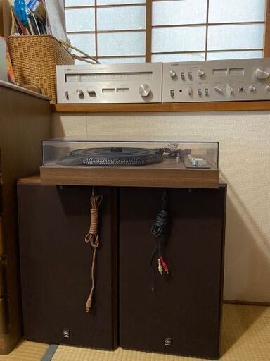 レコード30枚程度付き　コンポ　取引中