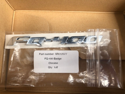 エボ10　FQ400エンブレム