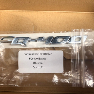 エボ10　FQ400エンブレム