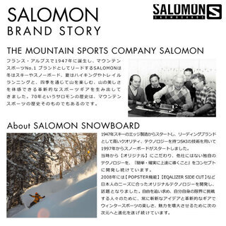 サロモン Salomon スノーボード ビンディング【Hologram Snowboard Bindings 2020】Black L size