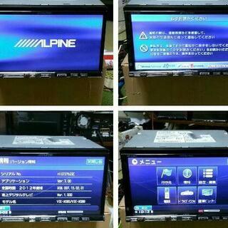ALPINE HDD VIE-X08S 2012年フルセグ/Bl...