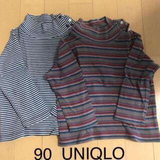 90 UNIQLO ハイネック ２枚