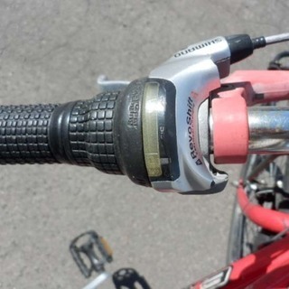 自転車 26インチ ブリヂストン 切替付き 赤 ペイペイ対応 札幌市西区西野