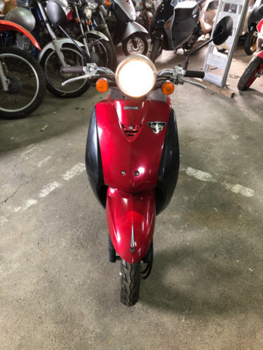 ホンダ　トゥデイ　AF61  キレイな赤　実動