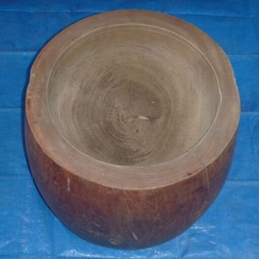 ☆けやき臼 2升用 杵とセット 楽しくお餅がつけ、おいしい