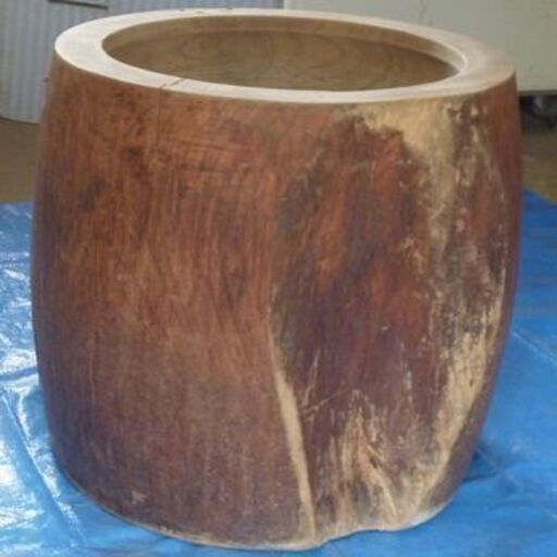 ☆けやき臼 2升用 杵とセット 楽しくお餅がつけ、おいしい