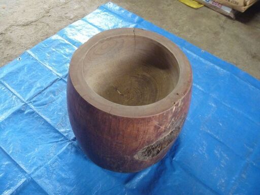 ☆けやき臼 2升用 杵とセット 楽しくお餅がつけ、おいしい