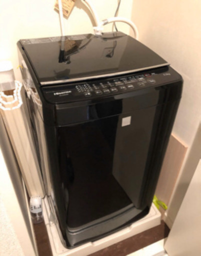 最大5万円OFFクーポン！ Hisense 全自動洗濯機 5.5kg ブラック HW ...
