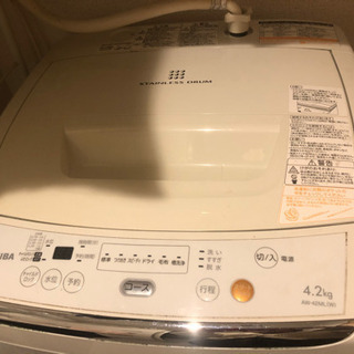 TOSHIBA洗濯機（売約済み）