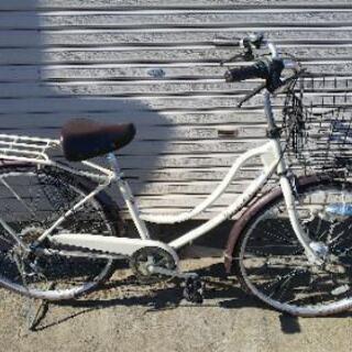 中古自転車108  6段切替
