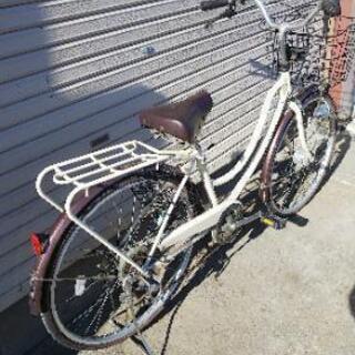中古自転車108  6段切替