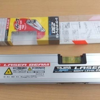 レーザーサイトレベル 230mm タジマ マグネット付 レーザー付き水平器 Bx Lp23m ペイペイ対応 札幌市西区西野 モノハウス西野店 発寒南のその他の中古あげます 譲ります ジモティーで不用品の処分