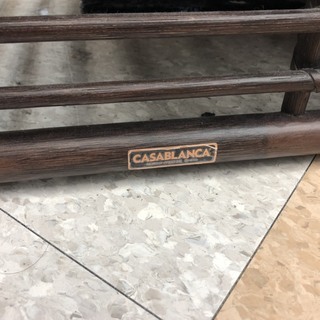 CASABLANCA　SABINO　コーナーソファ　ラタン　籐　クッション3個付き