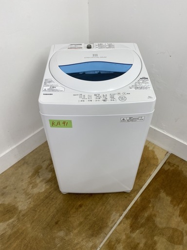 TOSHIBA洗濯機　5kg　2017年製　東京　神奈川　格安配送　ka91