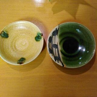小皿2枚セット(笠間焼)