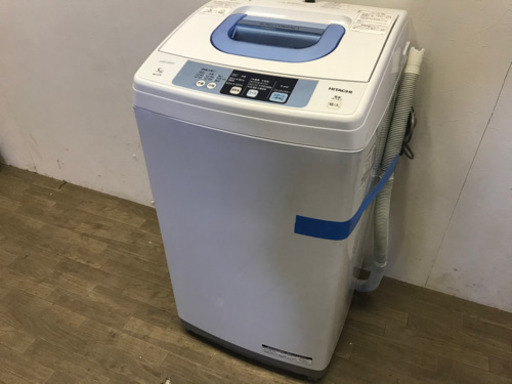 052104☆日立 5.0kg洗濯機 15年製☆