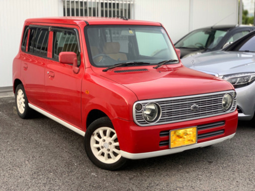 スズキ、アルトラパンL 車検2年付き、可愛い丸目の ツートンカラー（低  