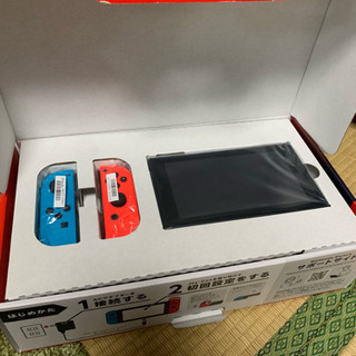 値下げしてます！新型switch 赤青ver