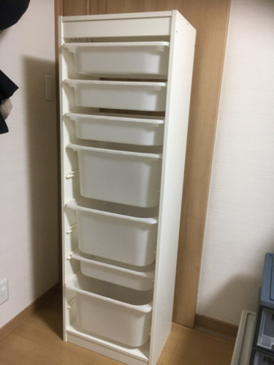 IKEA トロファスト　縦型　ボックス付