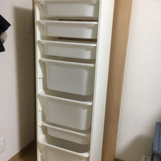 IKEA トロファスト　縦型　ボックス付