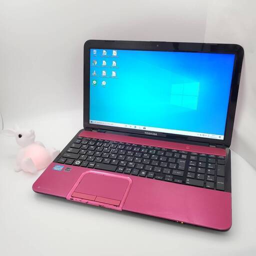 東芝 Corei7 メモリ8GB SSD250GB ノートパソコン ロゼ