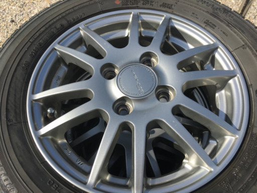 145/80R13アルミ＋スタッドレス4本