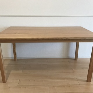 ★値下げしました★無印良品　タモ材　ダイニングテーブルセット