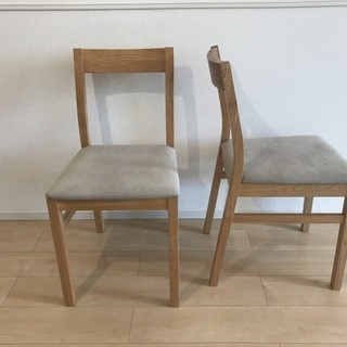 ★値下げしました★無印良品　タモ材　ダイニングテーブルセット