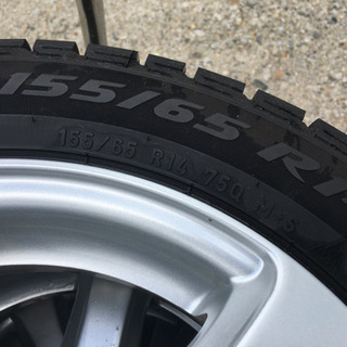 155/65R14アルミホイール4本