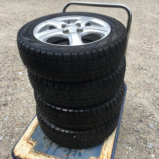 155/65R14アルミホイール4本