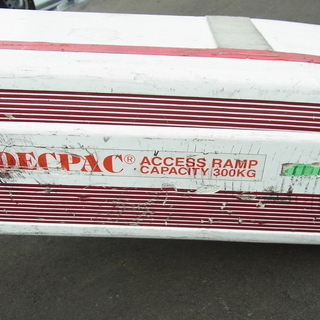 デクパック DECPAC ☆可搬形スロープ 札幌近郊配送無料 道内配送可能 