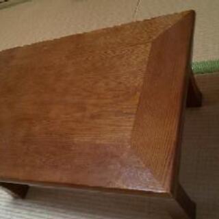 ローテーブル 和モダン 座卓 折り畳み式