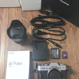 Fujifilm X-T20 本体 付属品あり 富士フィルムx-t20 本体 シルバー