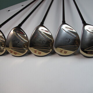 【5本セット】豪華【ＥＮＡ/エナ】飛王 ５本セット 番手/3W・４Ｗ・５Ｗ・７Ｗ・９Ｗ レディース ヘッドカバー付 5本セット】豪華【ENA/エナ】飛王 5本セット 番手/3W・4W・5W