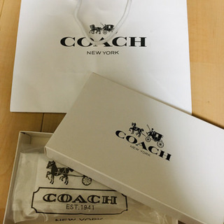 COACH 長財布用 BOX＋紙袋セット