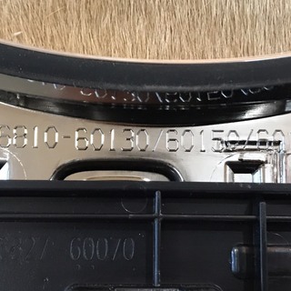 トヨタ　ランクル　プラド　150系後期　メッキリアガーニッシュ　