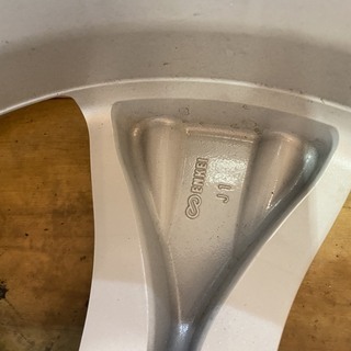 スバル エクシーガ 純正 17インチ アルミ ホイール エンケイ 17x7JJ +55 PCD100 5穴 4本 SUBARU 新車はずし 札幌発