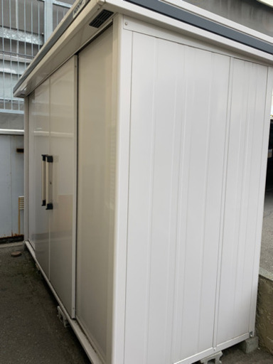 格安☆状態良好】積雪型 ヨド物置 中型 LMCS-2911 鍵あり