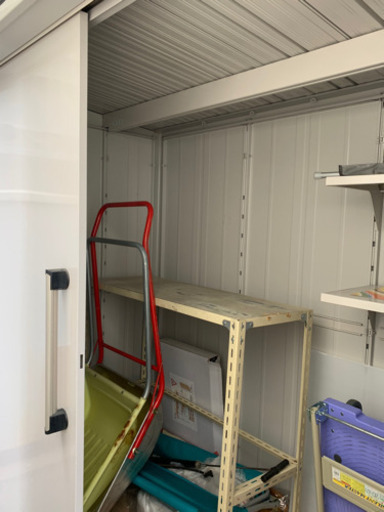 格安☆状態良好】積雪型 ヨド物置 中型 LMCS-2911 鍵あり