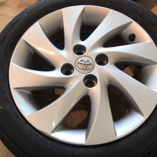 トヨタ BB 20系 純正アルミホイール 15x6j +40 4x100 ハブ径53mm