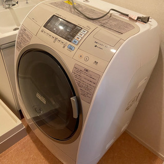 ドラム式洗濯機 9.0kg 日立ビッグドラム BD-V3500L(今週末引取値引)