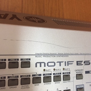 購入者様決まりました）ヤマハ motifes8 電子ピアノ