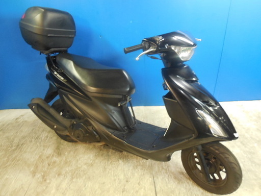 SUZUKI アドレスV125S 黒 激安配送キャンペーン 諸経費無し 消費者還元店 点検済み 当日お渡し可 自賠責保険加入で乗れます 横浜 都筑 宮前