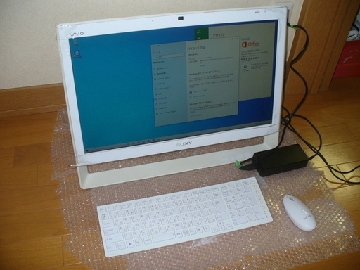 ⑩VAIO製 無線LAN Webカメラ内蔵 フルHD 1920×1080液晶 Windows 10 / Office 2016 Professional インストール済（ライセンス認証済） 液晶一体型PC⑩