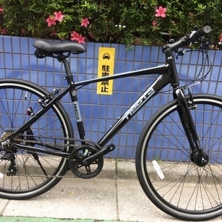 残り日数わずか！キャッシュレス決済５％還元【アウトレット・クロスバイク】アサヒサイクル　ルーツ700C　ブラック　現品限り