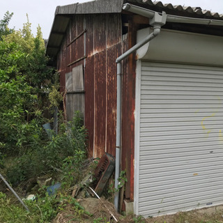 ありがとうございました。倉庫、車庫(シャッター付き) 決