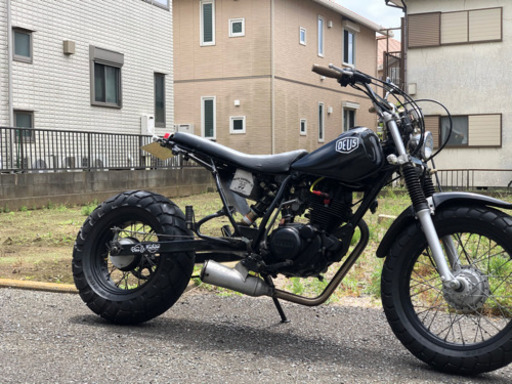 TW200 DEUSカスタム ビッグスクーター交換可