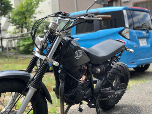TW200 DEUSカスタム ビッグスクーター交換可