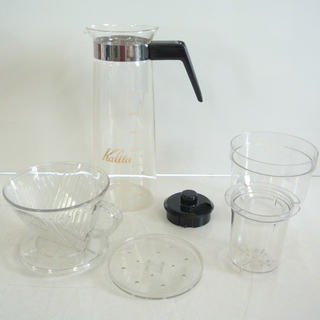 レトロカリタ アイスコーヒーセット ドリップ式 ガラスポット緑茶 紅茶等もok Ken 三条の食器 茶器 の中古あげます 譲ります ジモティーで不用品の処分