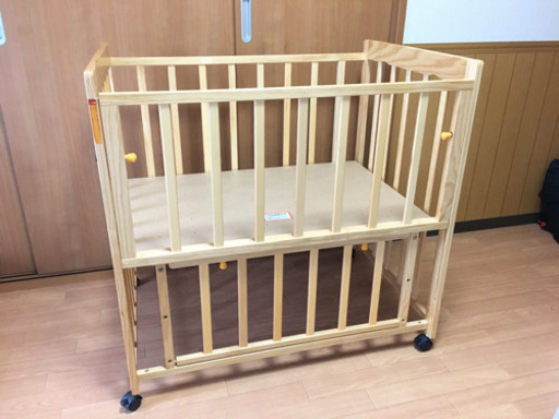 ミニベビーベッド(美品)★マットレス付けれます